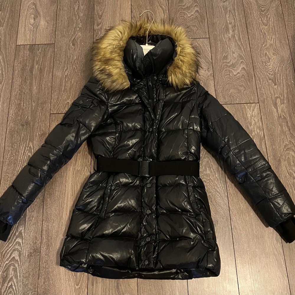 S13 Nicky Quilted Down Puffer Winter Coat XS